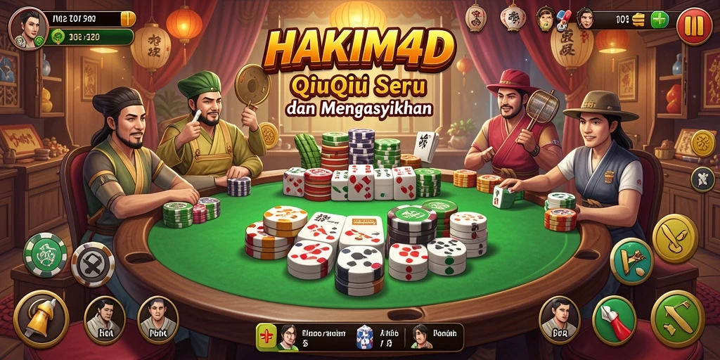 Tampilan gameplay HAKIM4D yang menarik dan seru.