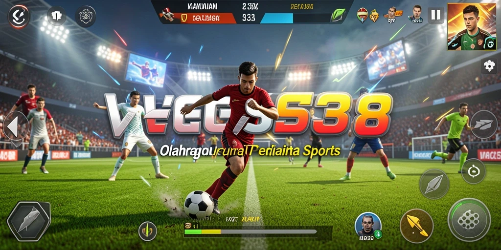 Tampilan gameplay seru dan kompetitif dari VEGAS338.